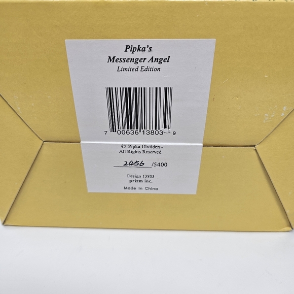 Pipka Earth Angel The Messenger Figurine Prizm 1997 Limited Edition #13803 - Picture 9 of 9